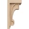 Ekena Millwork 8"W x 8"D x 16"H Wide Alma Rough Cedar Woodgrain TimberThane Corbel, Primed Tan CORUR08X08X16ALMRCPR - alternate 2